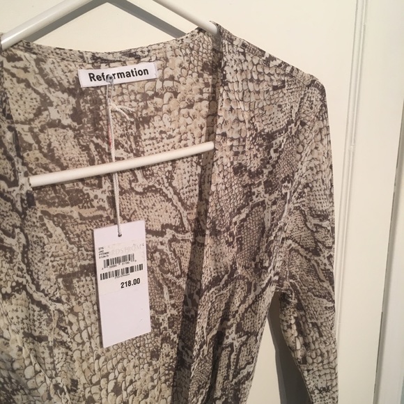 reformation jaz dress